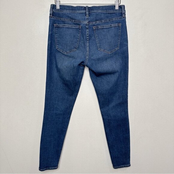 J.Crew Womens 30 8" Toothpick Medium Wash Skinny Jeans - Picture 14 of 14